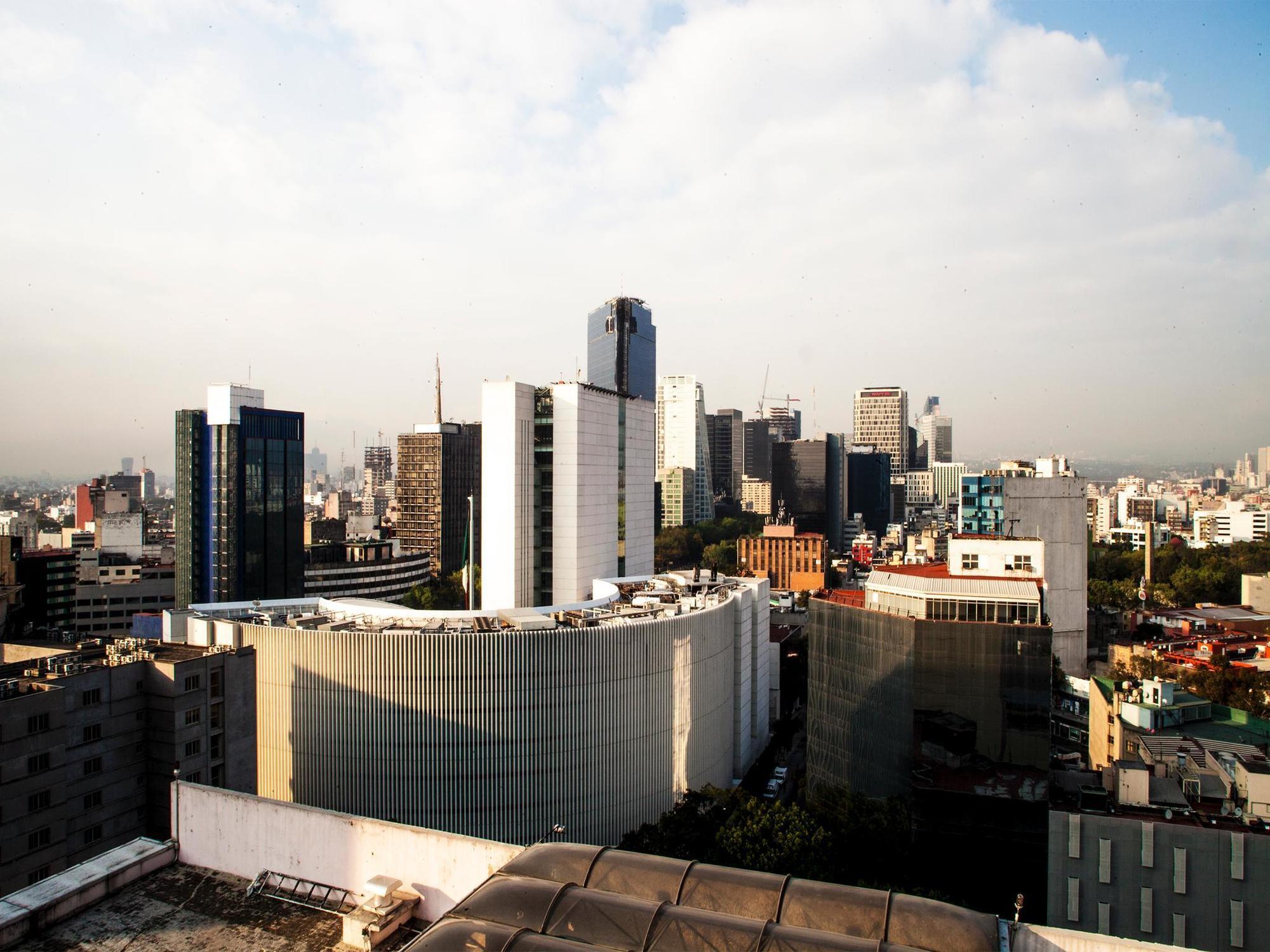 Hotel Plaza Madrid เม็กซิโกซิตี้ ภายนอก รูปภาพ