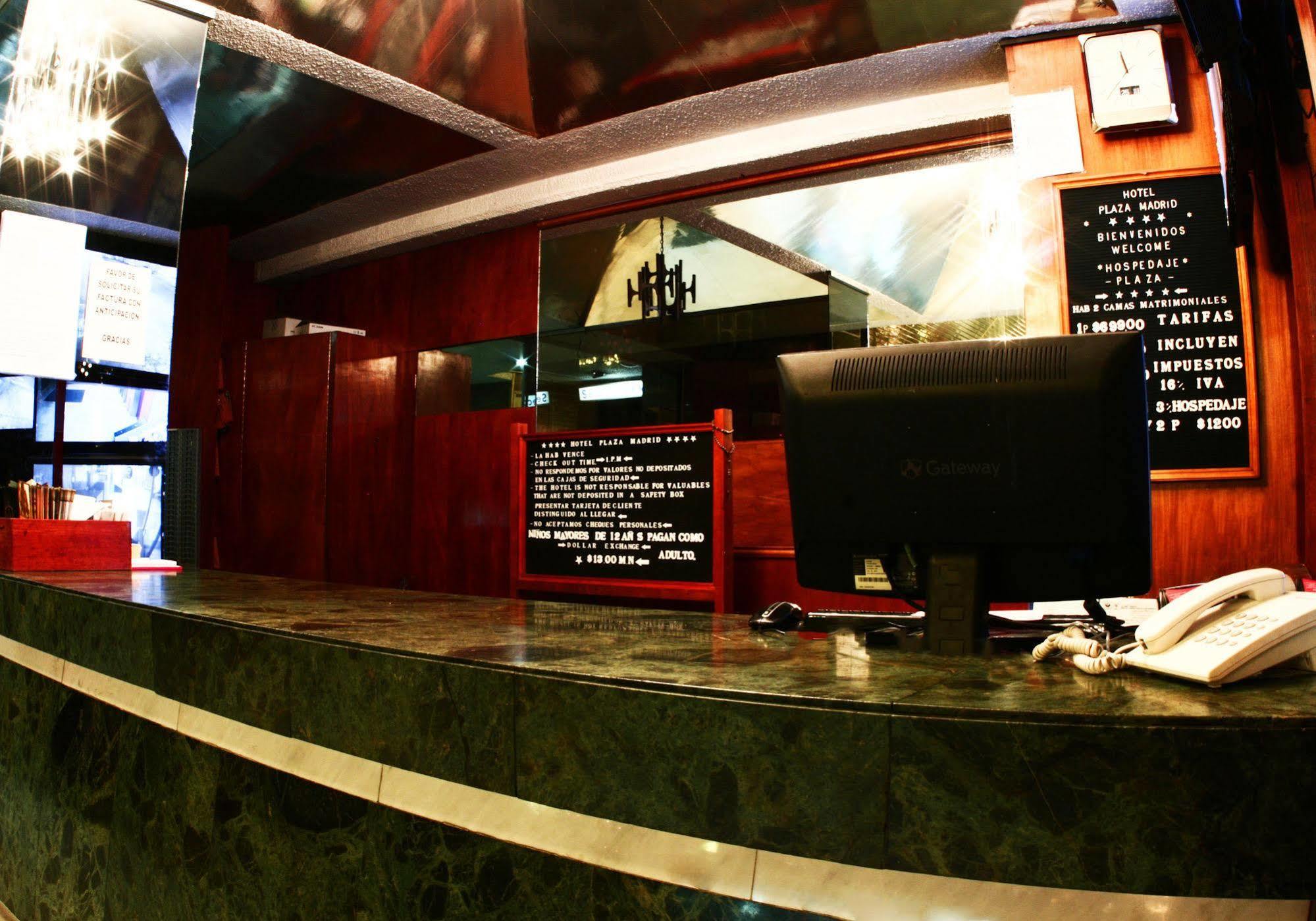 Hotel Plaza Madrid เม็กซิโกซิตี้ ภายนอก รูปภาพ